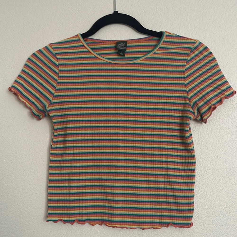 Colorful crop top